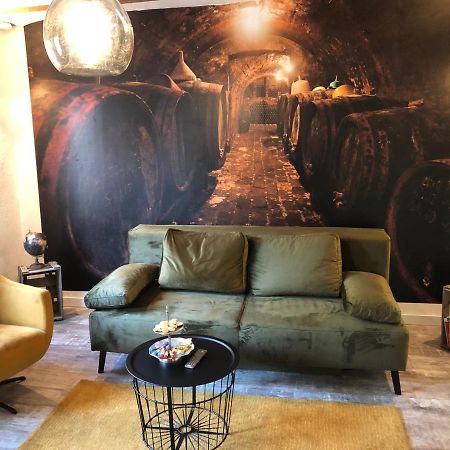Schoene Ferienwohnung Gewoelbekeller Fachwerkhaus Bacharach Buitenkant foto
