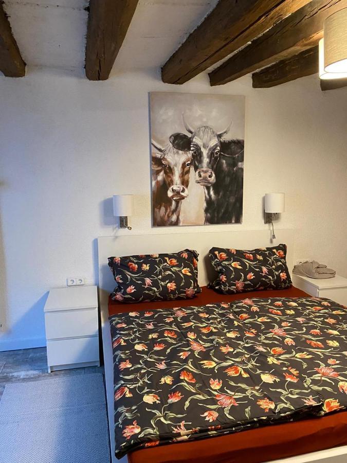 Schoene Ferienwohnung Gewoelbekeller Fachwerkhaus Bacharach Buitenkant foto